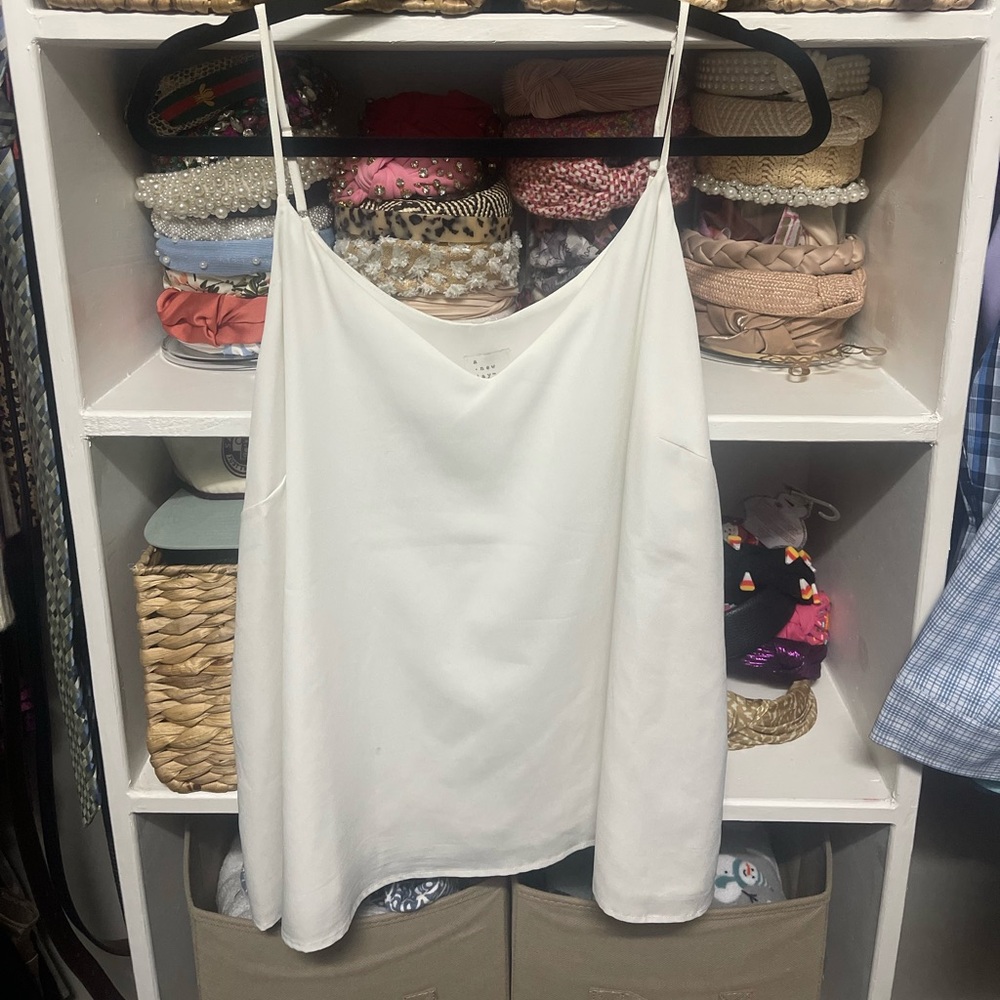 Basic chiffon tank